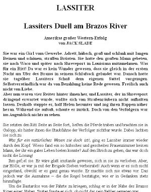 [Lassiter 01] • Lassiters Duell am Brazos River